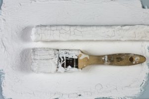 dirty paint brush