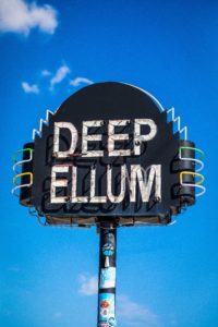 Deep Ellum sign in Dallas